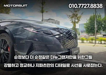 더뉴그랜저 지파츠그릴 블랙 실버 다크크롬 세가지 있어요 / 부천, 인천