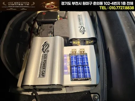 차량 캐패시터 전압안정기 에코파워캡 해머장착 제네시스 g80 rg3 / 부천, 인천