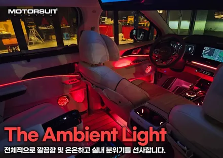 카니발 페이스리프트 엠비언트 실내 가득 풀작업 / 부천, 인천