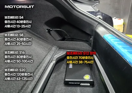 포르쉐 타이칸 차량 보증수리 문제없는 블박 보조배터리 인천 / 부천, 인천