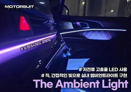 cn모터스 카니발 엠비언트 화려한 led튜닝 역시 이집! / 부천, 인천
