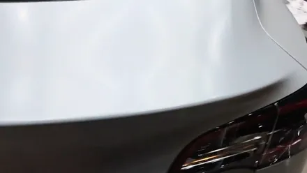 테슬라 모델3 부천 전체랩핑 3M2080 사틴 배틀쉽그레이 / 부천, 인천