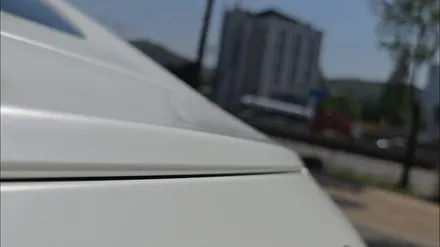 벤츠 gt43 amg 은색 → 무광 화이트 변신! 사틴 펄화이트 랩핑 시공기 / 부천, 인천