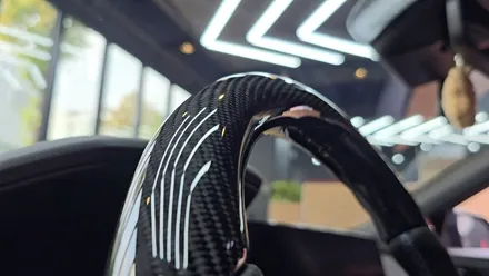 아반떼 cn7  N라인 핸들커버 리얼카본 D컷 / 부천, 인천