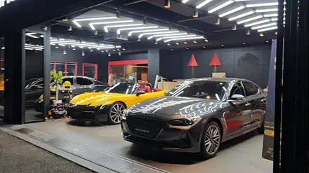 g70 제네시스 실내 엠비언트 + 부메스터 조합 / 부천, 인천