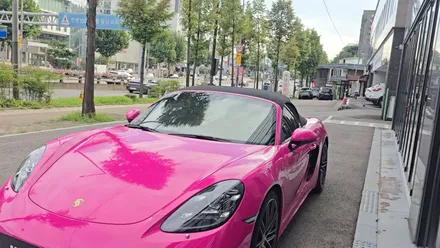 고광택 전체랩핑 전문점이있다 ? 구경해보자 포르쉐 박스터 ! / 부천, 인천