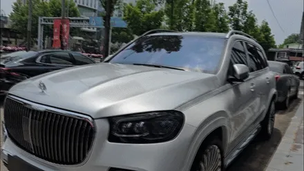 부천 벤츠 gls 600 마이바흐, 예술을 입다 전체 투톤 랩핑 + 코치라인으로 완성된 럭셔리 / 부천, 인천