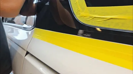 BMW M4 F바디 3M2080 유광 인텐스블루 랩핑 시선 강탈 실차 느낌 / 부천, 인천