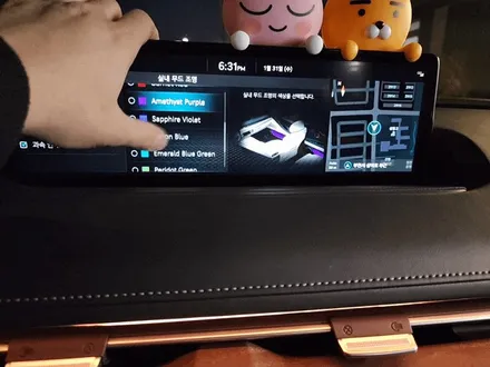 제네시스 G80 전기차도 엠비언트 라이트 튜닝 가능해요 / 부천, 인천