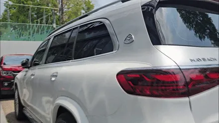 부천 벤츠 gls 600 마이바흐, 예술을 입다 전체 투톤 랩핑 + 코치라인으로 완성된 럭셔리 / 부천, 인천