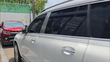 부천 벤츠 gls 600 마이바흐, 예술을 입다 전체 투톤 랩핑 + 코치라인으로 완성된 럭셔리 / 부천, 인천