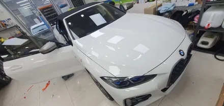 BMW M440i - 4시리즈 컨버터블 블랙박스 & 보조배터리 출장시공! / 잠실, 삼전, 송파