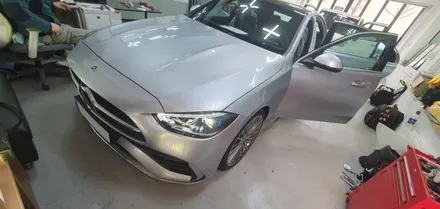 BENZ C200 4MATIC(W206) - 다가온 한파에 2열 순정형 열선시트 시공합니다. / 잠실, 삼전, 송파