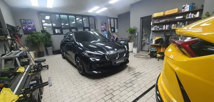 BMW 120i - 측후방센서 없는 120i 광각미러와 측후방센서 시공 / 잠실, 삼전, 송파