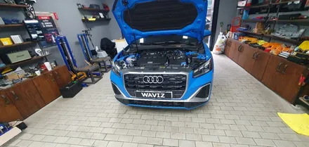 AUDI Q2 - 전방감지기가 없는 Q2에 전방감지기를 시공하였습니다. / 잠실, 삼전, 송파