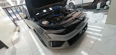 송파 KIA K5 - 멋진 디장인의 기아 K5에 아이나비 퀀텀3와 아이볼트를 품앗이 시공합니다! / 잠실, 삼전, 송파