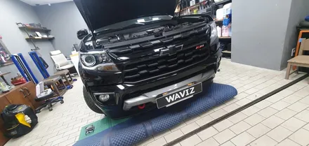 송파 CHEVROLET COLORADO - 콜로라도에 꼭 필요한 전방센서를 시공합니다. 좋은 품질의 전방센서 FD500! / 잠실, 삼전, 송파
