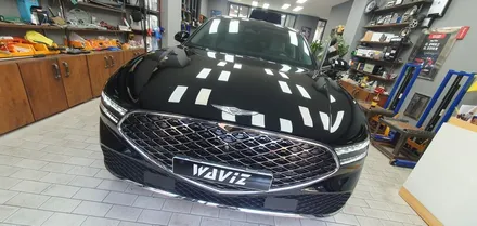 송파 HYUNDAI G90 - 현대 G90 빌트인 캠 옵션이 있지만 호신용으로 시공한 LXQ600POWER / 잠실, 삼전, 송파