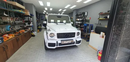 BENZ G63 - 벤츠 지바겐 브라부스룩 순정 모니터 12인치 와이드 모니터교체와 안드로이드 셋탑 M2C-200A PLUS 시공! / 잠실, 삼전, 송파