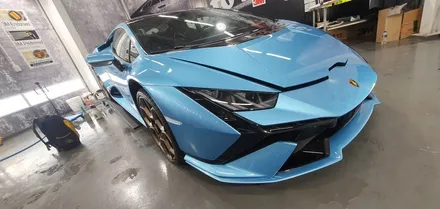송파 LAMBORGHINI HURACAN - 소일거리 출장! 우라칸 테크니카 블랙박스 시공! / 잠실, 삼전, 송파