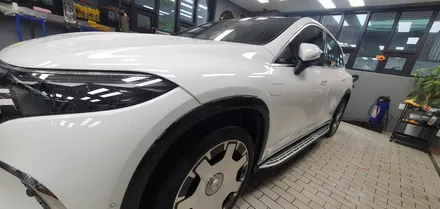 BENZ EQS SUV MAYBACH Glitter Black Blue DUOTONE WRAP / 잠실, 삼전, 송파