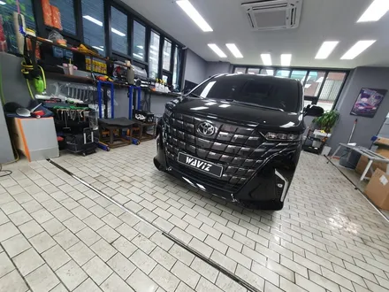 송파 TOYOTA ALPHARD HEV - 알파드에 사생활 보호를 위해서 중간커튼을 시공 하였습니다. / 잠실, 삼전, 송파
