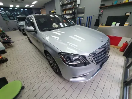 송파 BENZ S560(W222) - 벤츠 S560 북미향 모델에 블랙박스와 하이패스 설치! / 잠실, 삼전, 송파