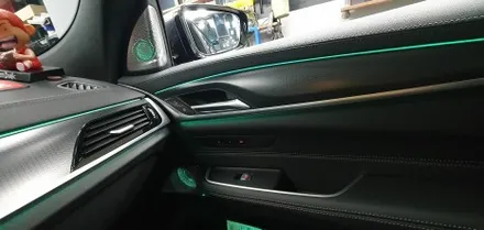 BMW 6GT - 와비즈를 자주 찾아주시는 6GT 고객님의 회오리 앰비언트와 스피커, 크리스탈 패키지 공임작업! / 잠실, 삼전, 송파