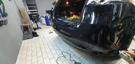BENZ GLE450 Glitter Black Blue WRAP / 잠실, 삼전, 송파