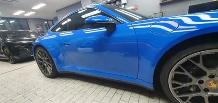 PORSCHE 911 Gloss Intense Blue WRAP / 잠실, 삼전, 송파