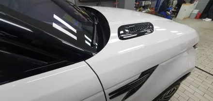 RANGE ROVER SPORT GLOSS WHITE DUOTONE WRAP / 잠실, 삼전, 송파