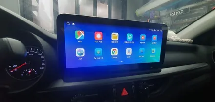 잠실 KIA ALL NEW K3 - K3에 시공한 12.3인치 마이비네트웍스의 마이비알파 장착! / 잠실, 삼전, 송파
