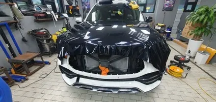 BENZ GLE450 Glitter Black Blue WRAP / 잠실, 삼전, 송파