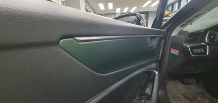 AUDI A6 MATTE PINE GREEN METALLIC WRAP / 잠실, 삼전, 송파