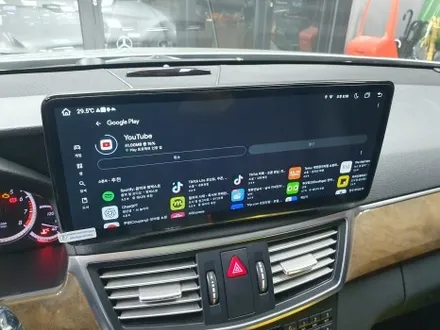 송파 BENZ E Class(w212) - 2011년 e클래스 12인치 와이드 모니터 안드로이드 올인원 장착! / 잠실, 삼전, 송파