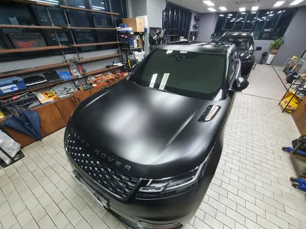 RANGE ROVER VELAR SATIN DARK GRAY WRAP / 잠실, 삼전, 송파