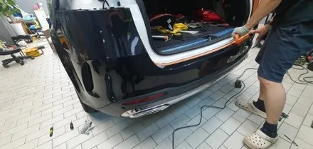 BENZ GLE450 Glitter Black Blue WRAP / 잠실, 삼전, 송파