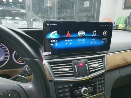송파 BENZ E Class(w212) - 2011년 e클래스 12인치 와이드 모니터 안드로이드 올인원 장착! / 잠실, 삼전, 송파