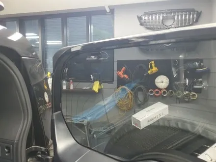 송파 LAND ROVER DEFENDER - 랜드로버 디펜더에 룸미러 블랙박스 설치! / 잠실, 삼전, 송파