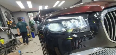 BENZ GLS600 MAYBACH BLACK ROSE DUOTONE WRAP / 잠실, 삼전, 송파