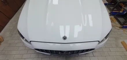 BENZ E250(W213) - E클래스 아방가르드 보닛 엠블럼 익스클루시브 모델 엠블럼으로 교체하기! / 잠실, 삼전, 송파