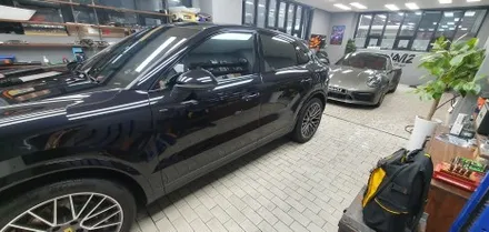 PORSCHE 911 targa 4S - 포르쉐 911타르가4S QXD1 시공은 이렇게 하세요! 후면유리에 블랙박스 후방카메라 시공! / 잠실, 삼전, 송파