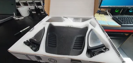 BMW 6GT - 와비즈를 자주 찾아주시는 6GT 고객님의 회오리 앰비언트와 스피커, 크리스탈 패키지 공임작업! / 잠실, 삼전, 송파