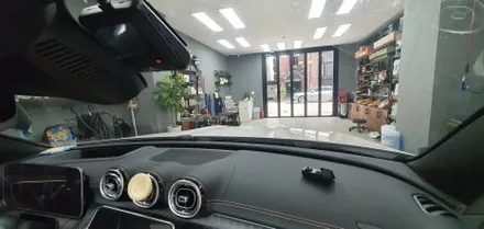 송파 BENZ CLE450 - 벤츠 CLE450 컨버터블에 순정 블랙박스 후방카메라 추가로 장착해 봅니다. / 잠실, 삼전, 송파