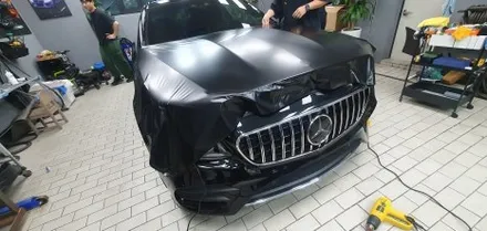 BENZ E Coupe SATIN BLACK WRAP / 잠실, 삼전, 송파