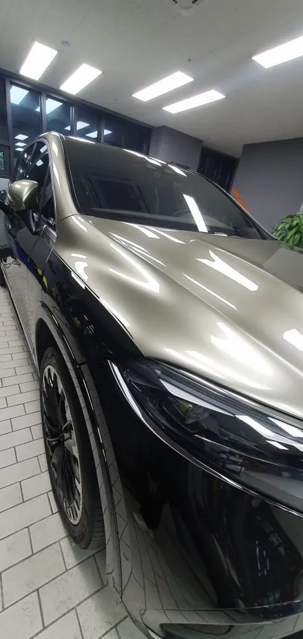 BENZ EQS SUV Glitter champagne duo tone WRAP / 잠실, 삼전, 송파