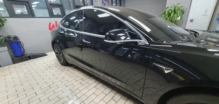 송파 TESLA MODEL 3 - 모델3 오버젠 테슬라 앰비언트 시스템 시공과 크롬딜리트까지 완료! / 잠실, 삼전, 송파