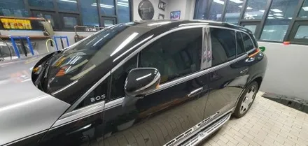 BENZ EQS SUV DUOTONE Liquid Chrome WRAP / 잠실, 삼전, 송파