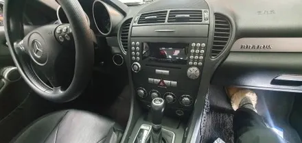 송파 BENZ SLK R171 - 벤츠 SLK에 안드로이드 올인원 마이비 알파와 후방센서 & 2채널 블랙박스를 장착 완료! / 잠실, 삼전, 송파