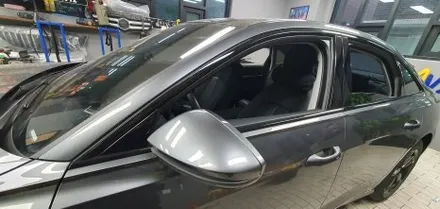 AUDI A6 MATTE PINE GREEN METALLIC WRAP / 잠실, 삼전, 송파
